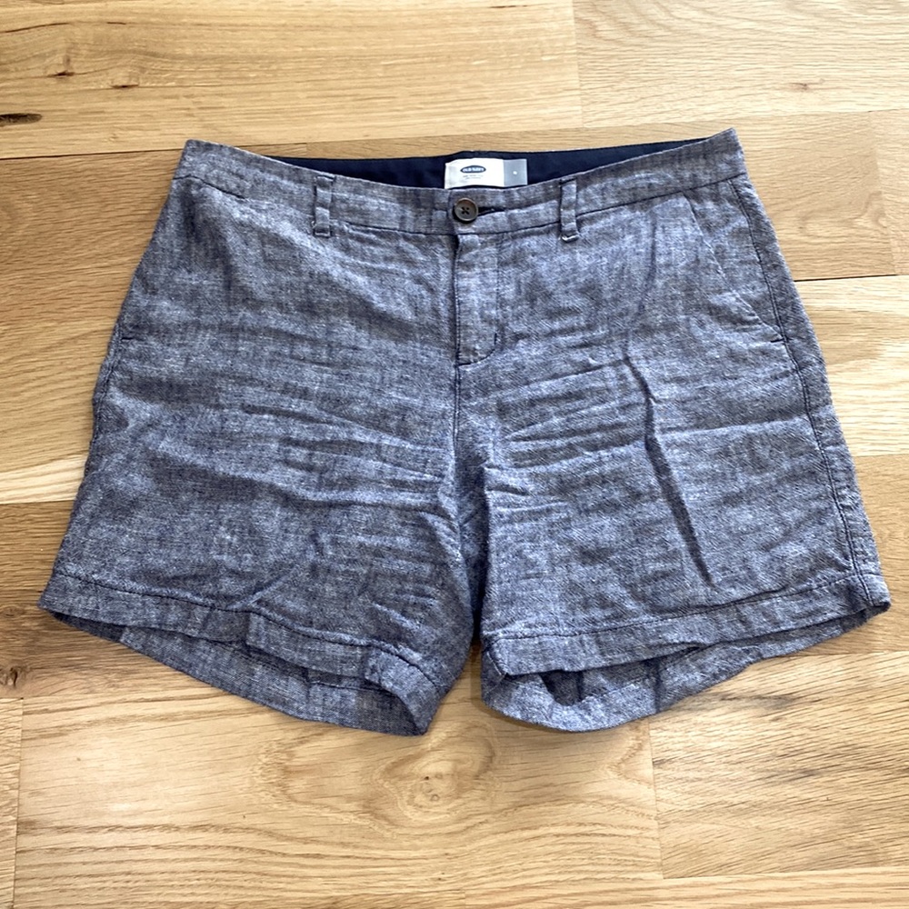 Linen shorts